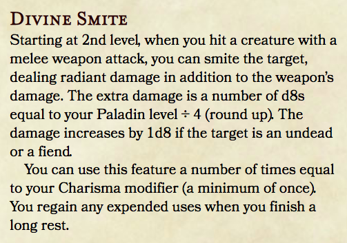 divine smite 5e