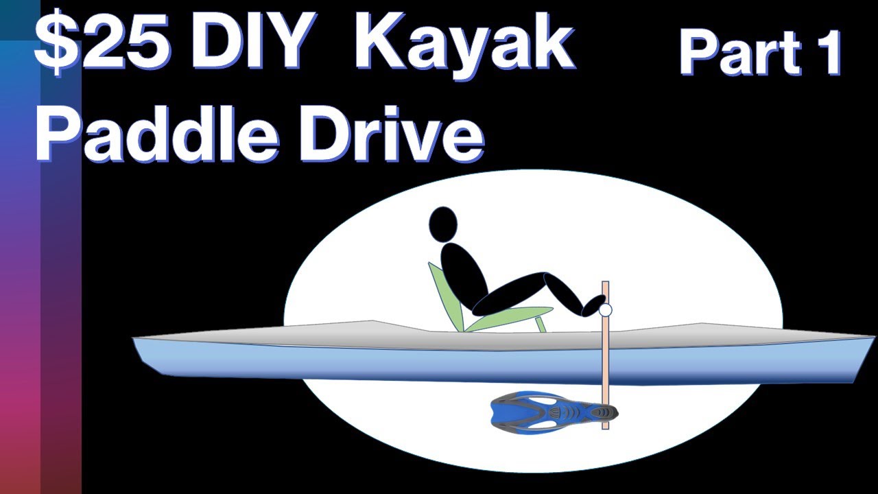 diy kayak pedal drive