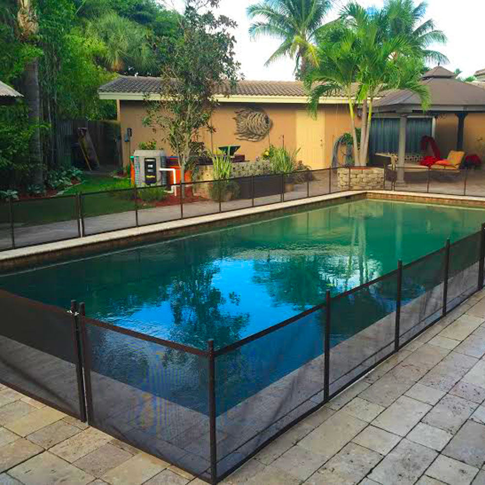 diy pool fence