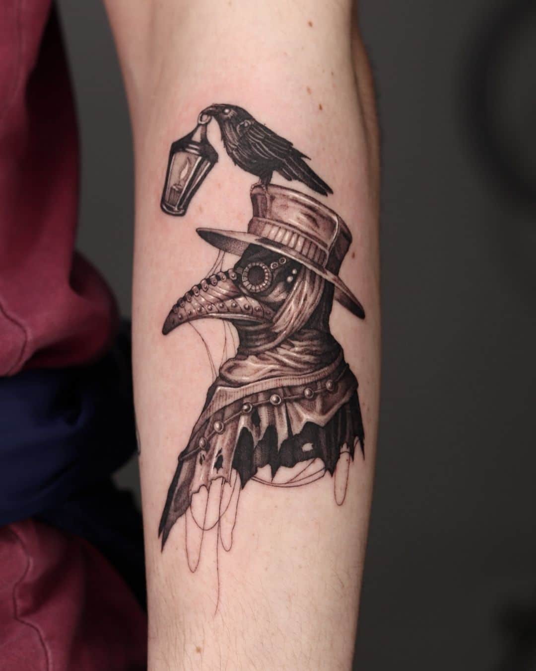 doctor plague tattoo