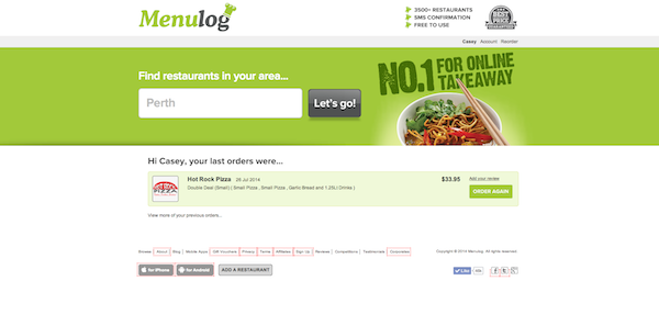 does menulog deliver alcohol