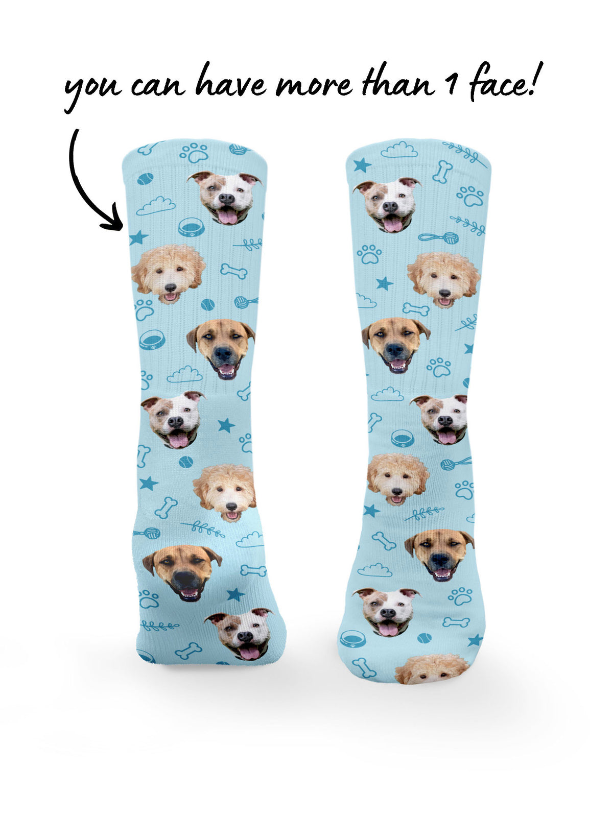 dog face on socks australia