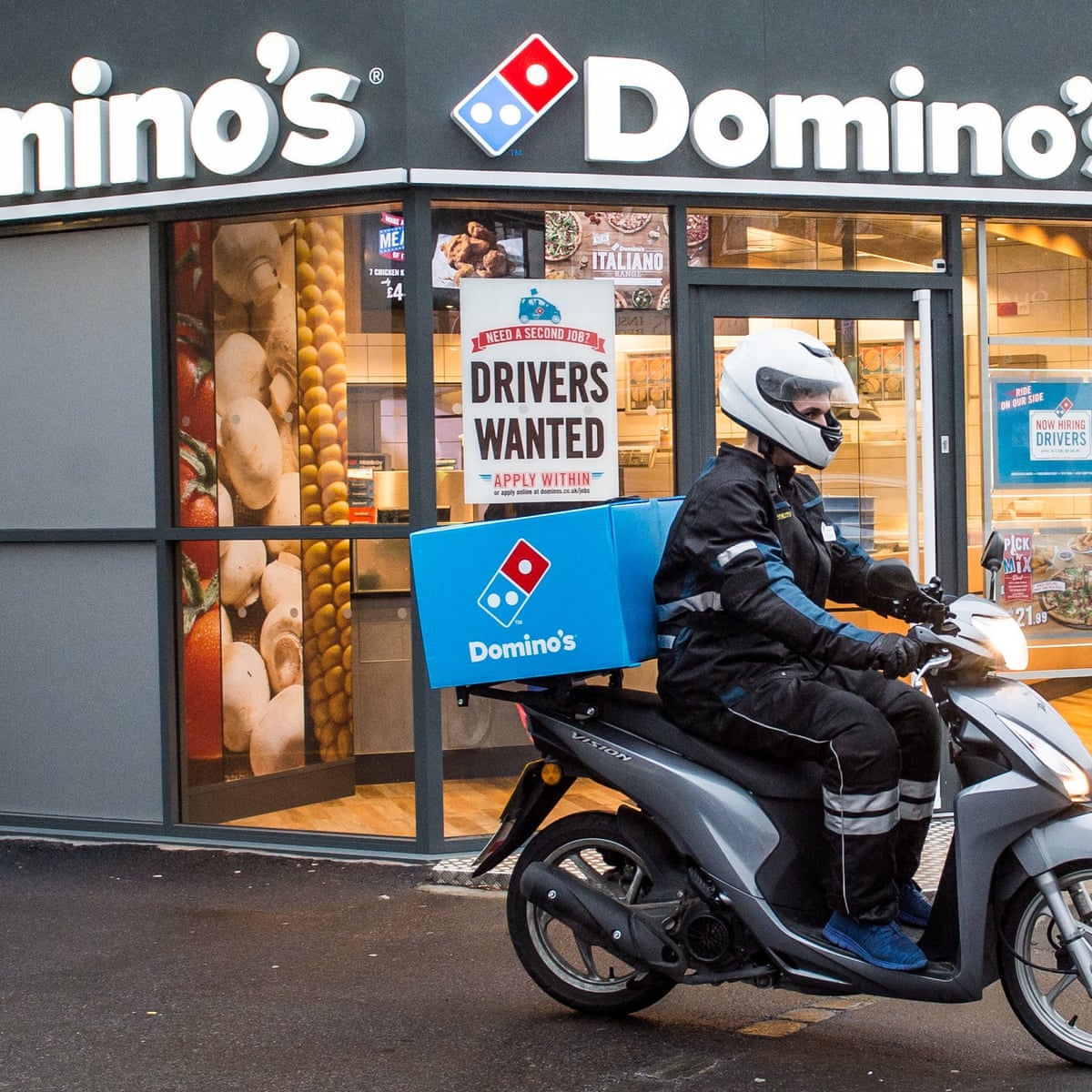 dominos pizza delivery