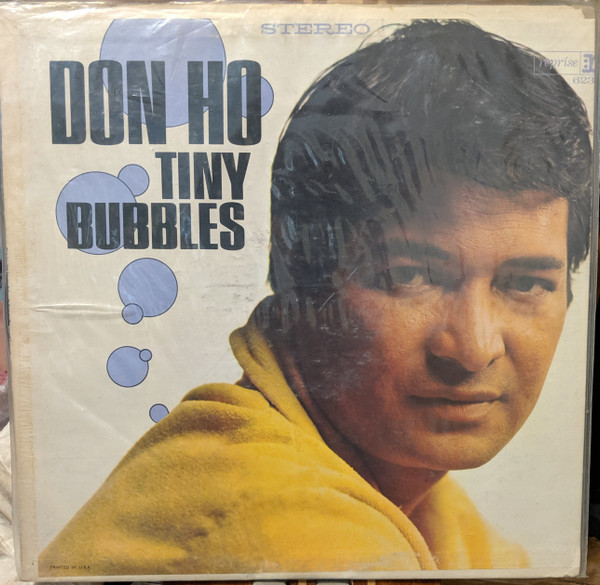 don ho tiny bubbles