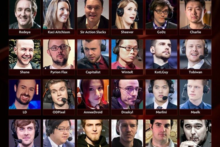 dota 2 ti casters