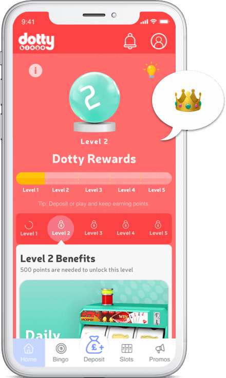 dotty bingo login