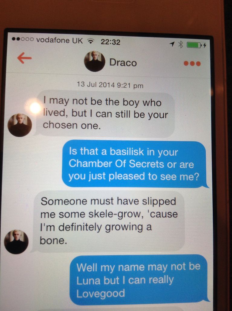 draco malfoy chat