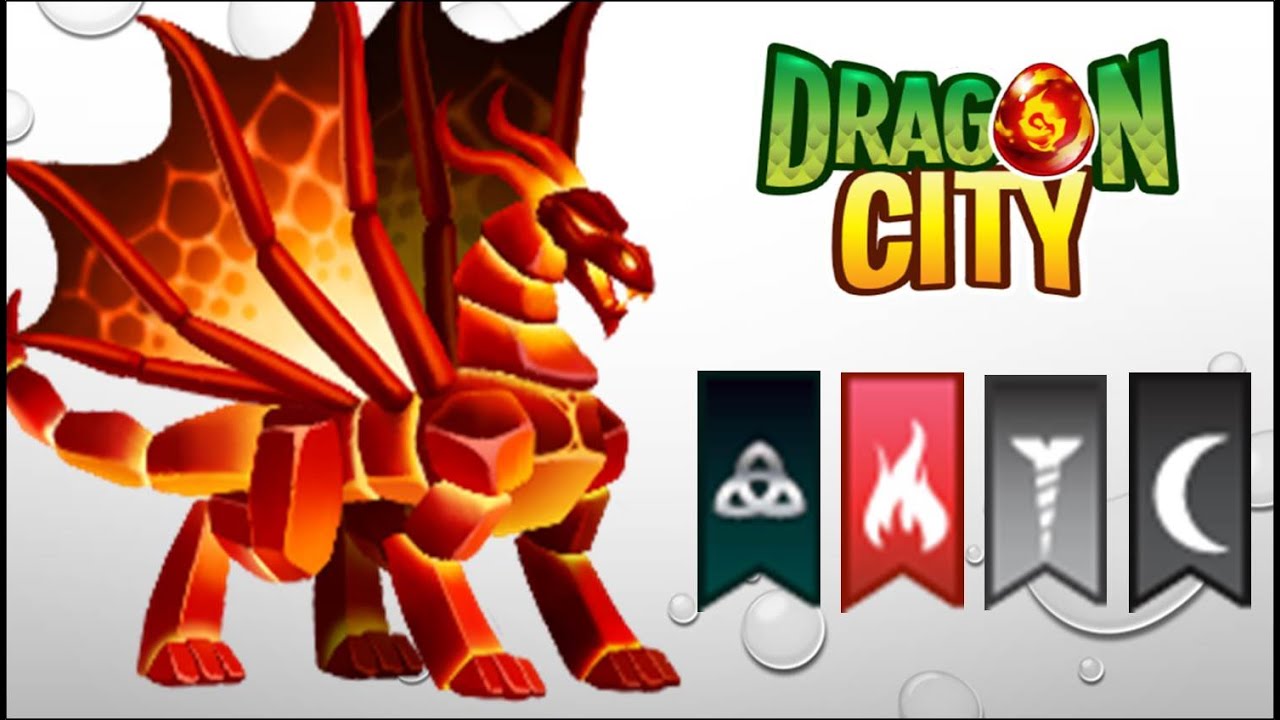 dragon city magma dragon