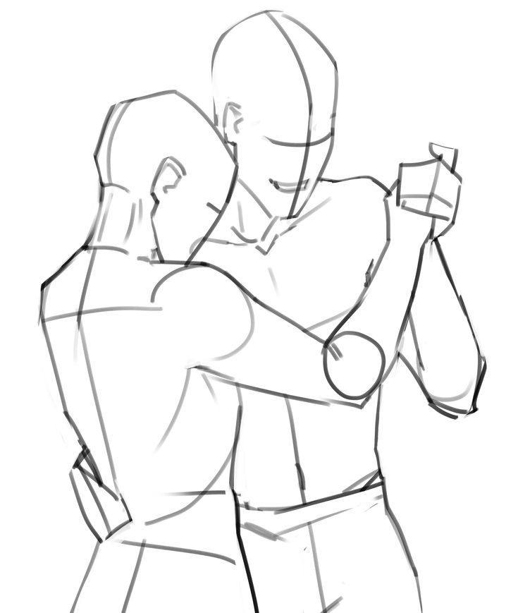 drawing couple poses