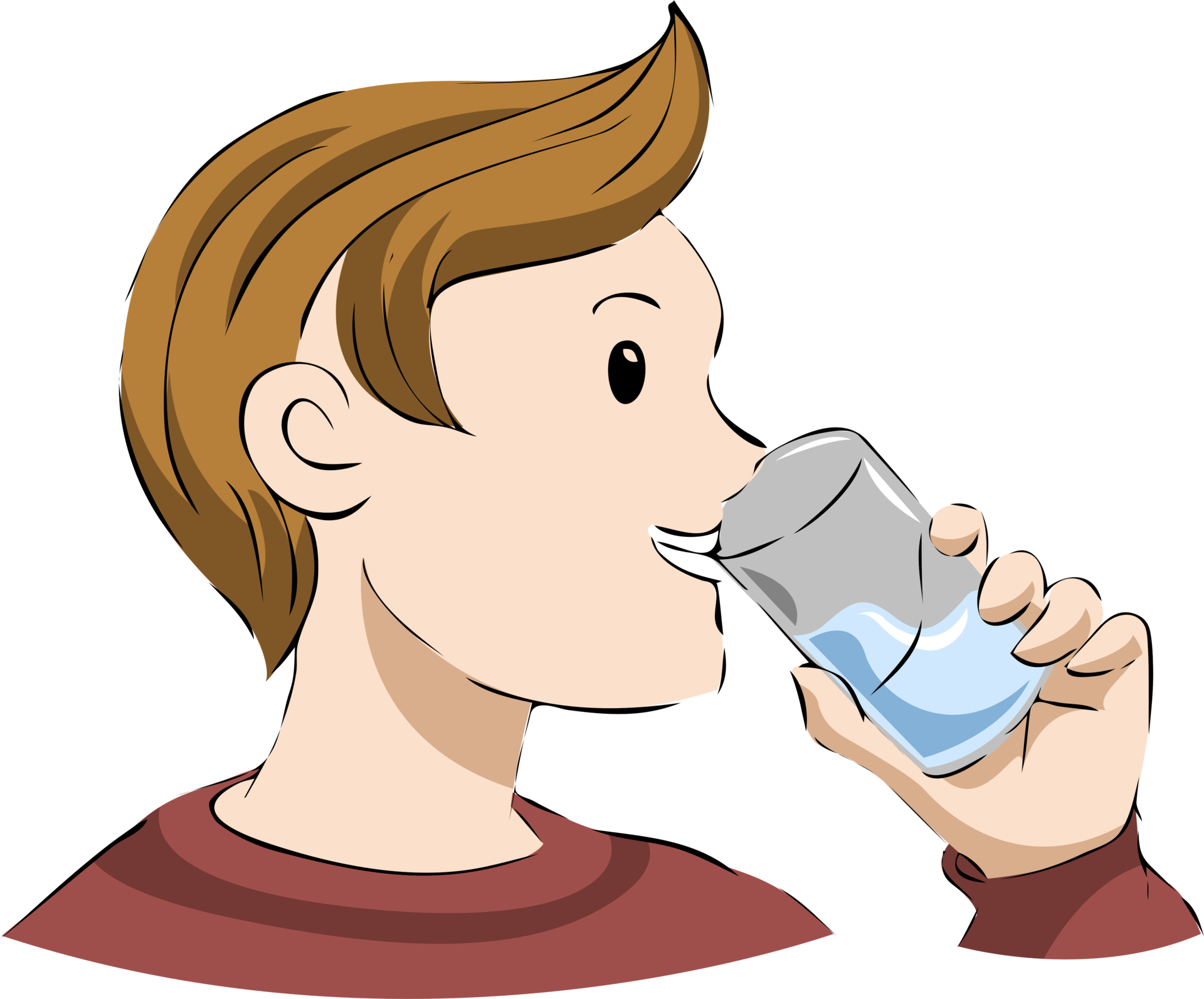 drinking clipart