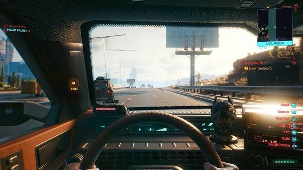 drive in cyberpunk 2077