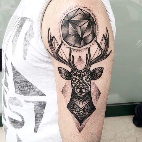 deer tattoo designs