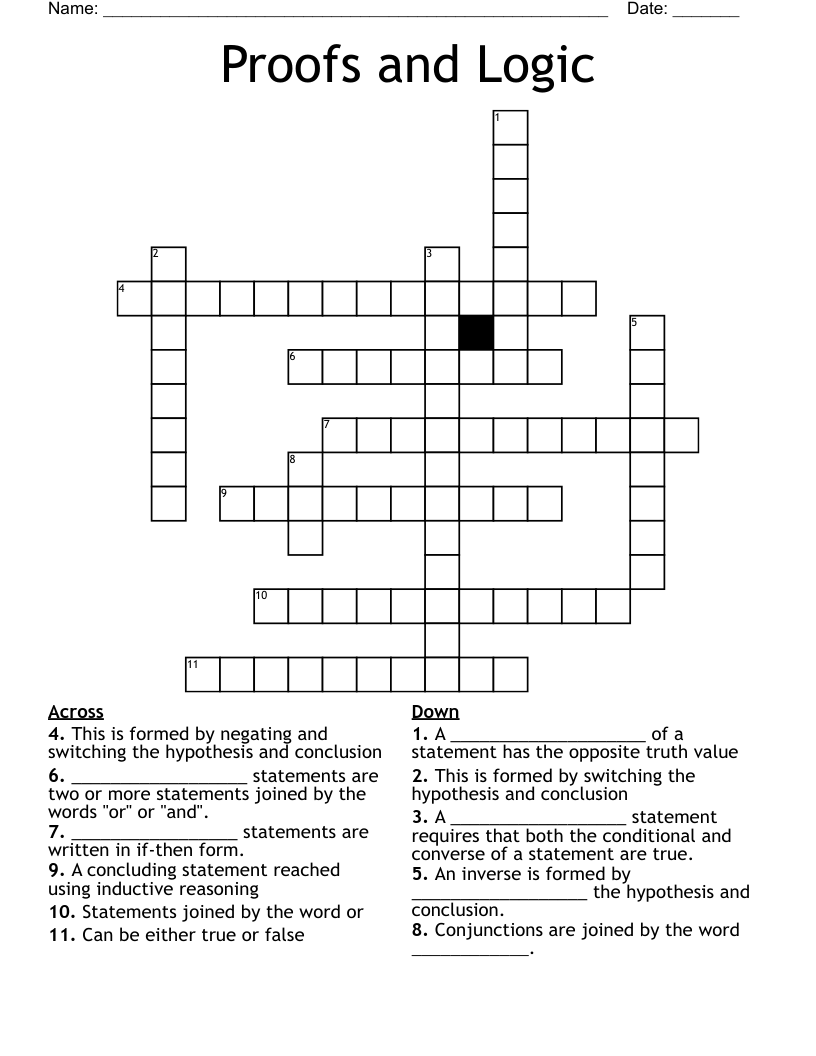 proving false crossword clue