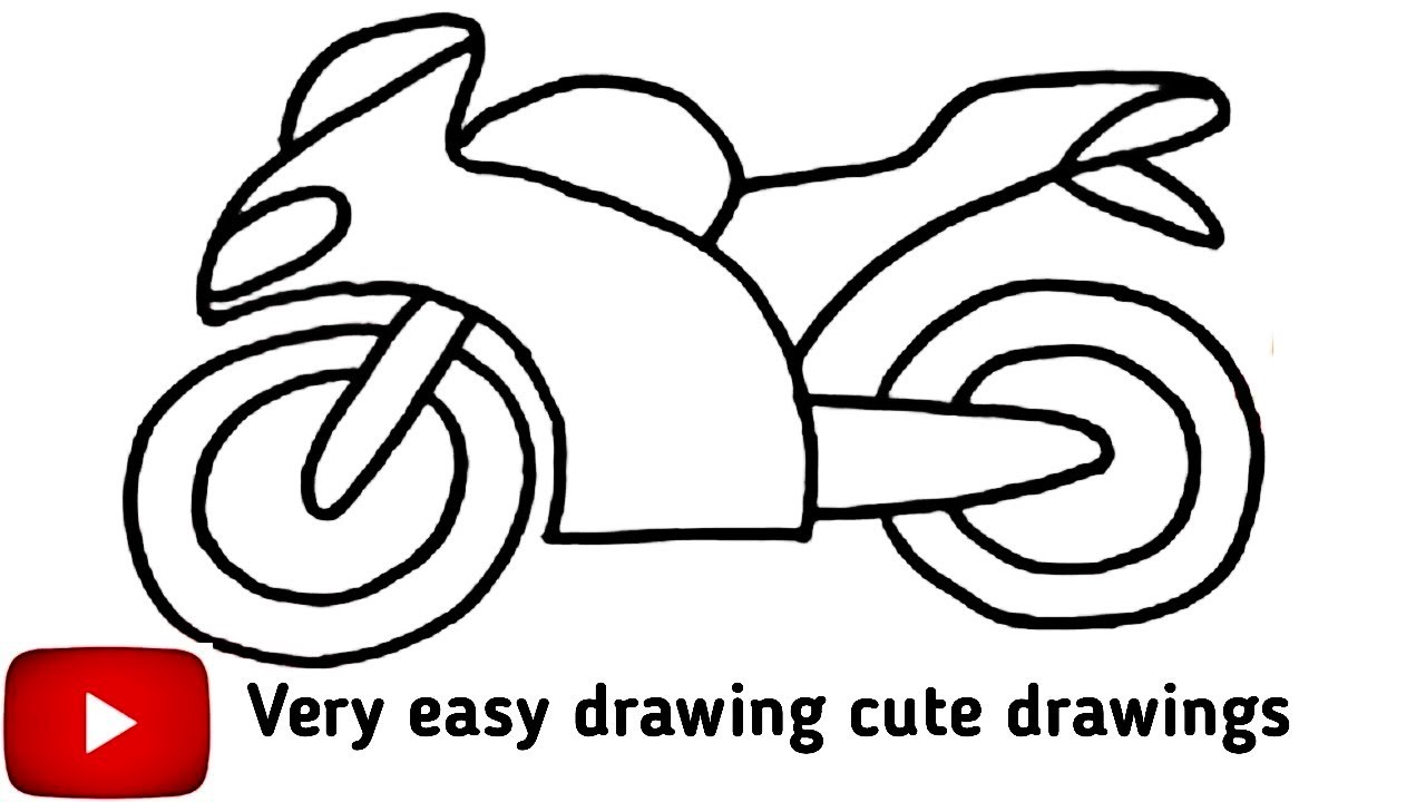 bike drawing pictures