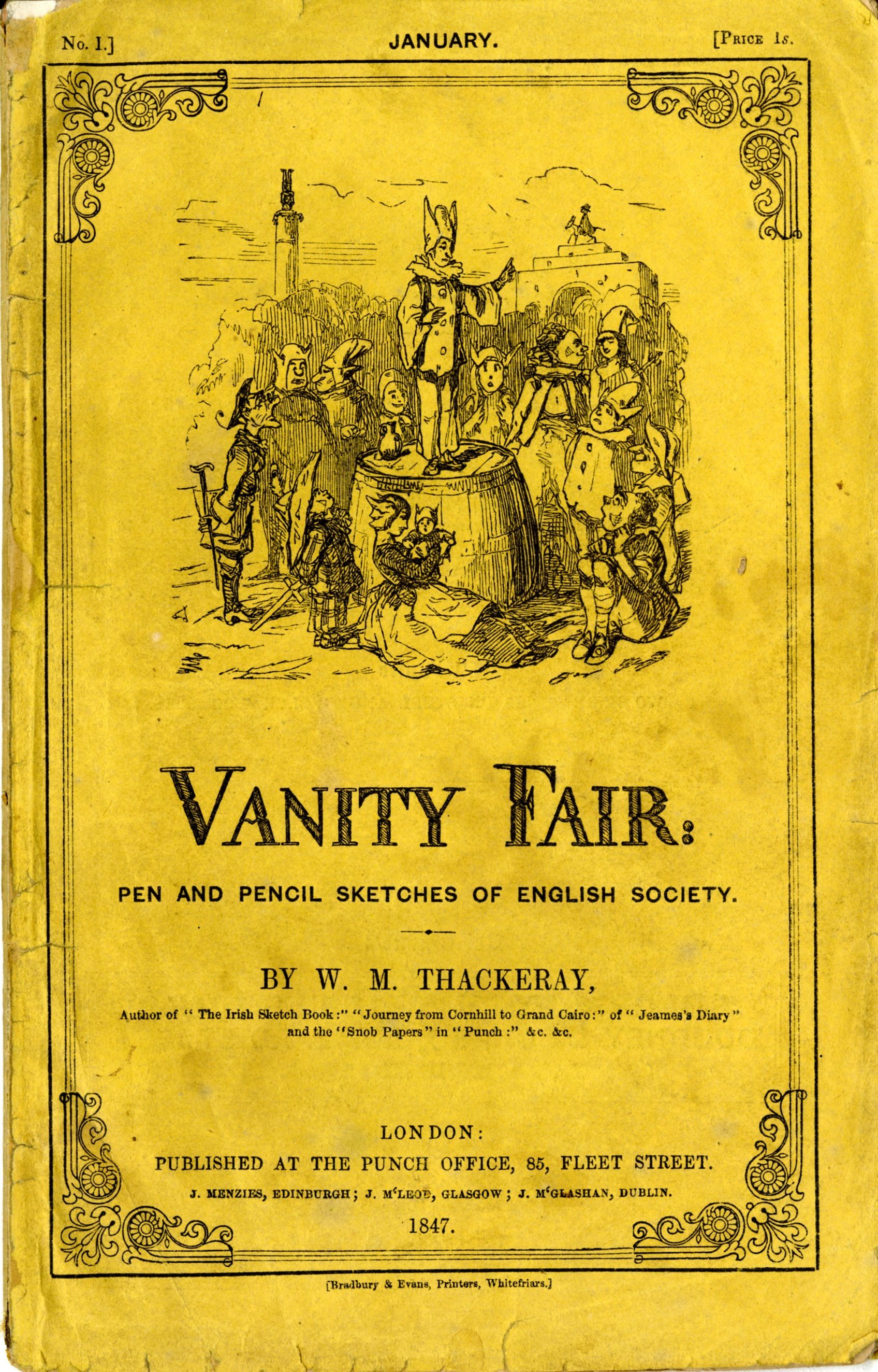 makepeace thackeray vanity fair