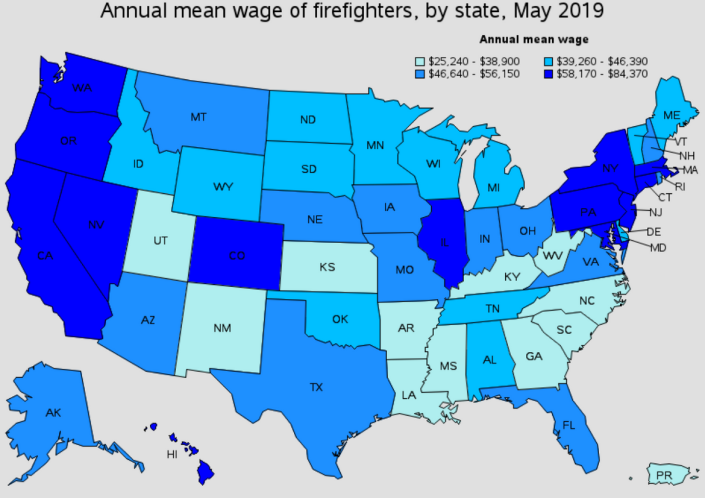 how much do firefighters earn