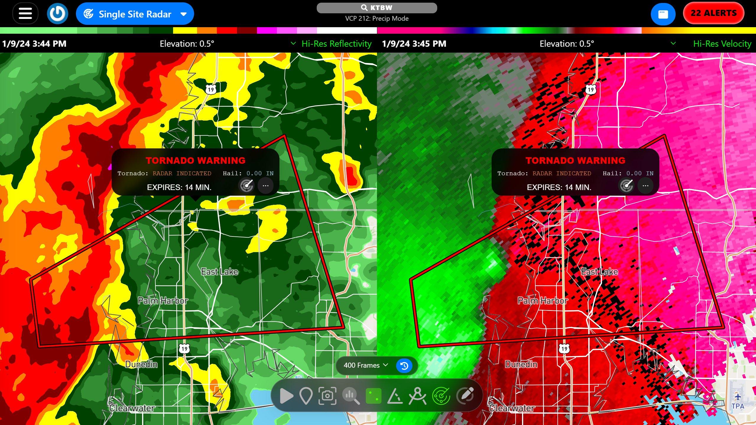 palm harbor radar weather