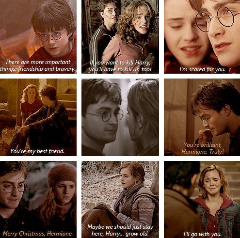 why did harry and hermione not get together