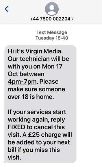 email virgin media complaints