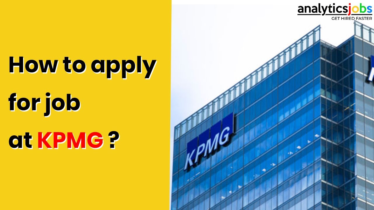 job kpmg