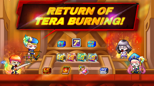 maplestory burning