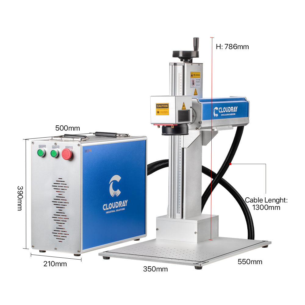 cloudray 50w fiber laser