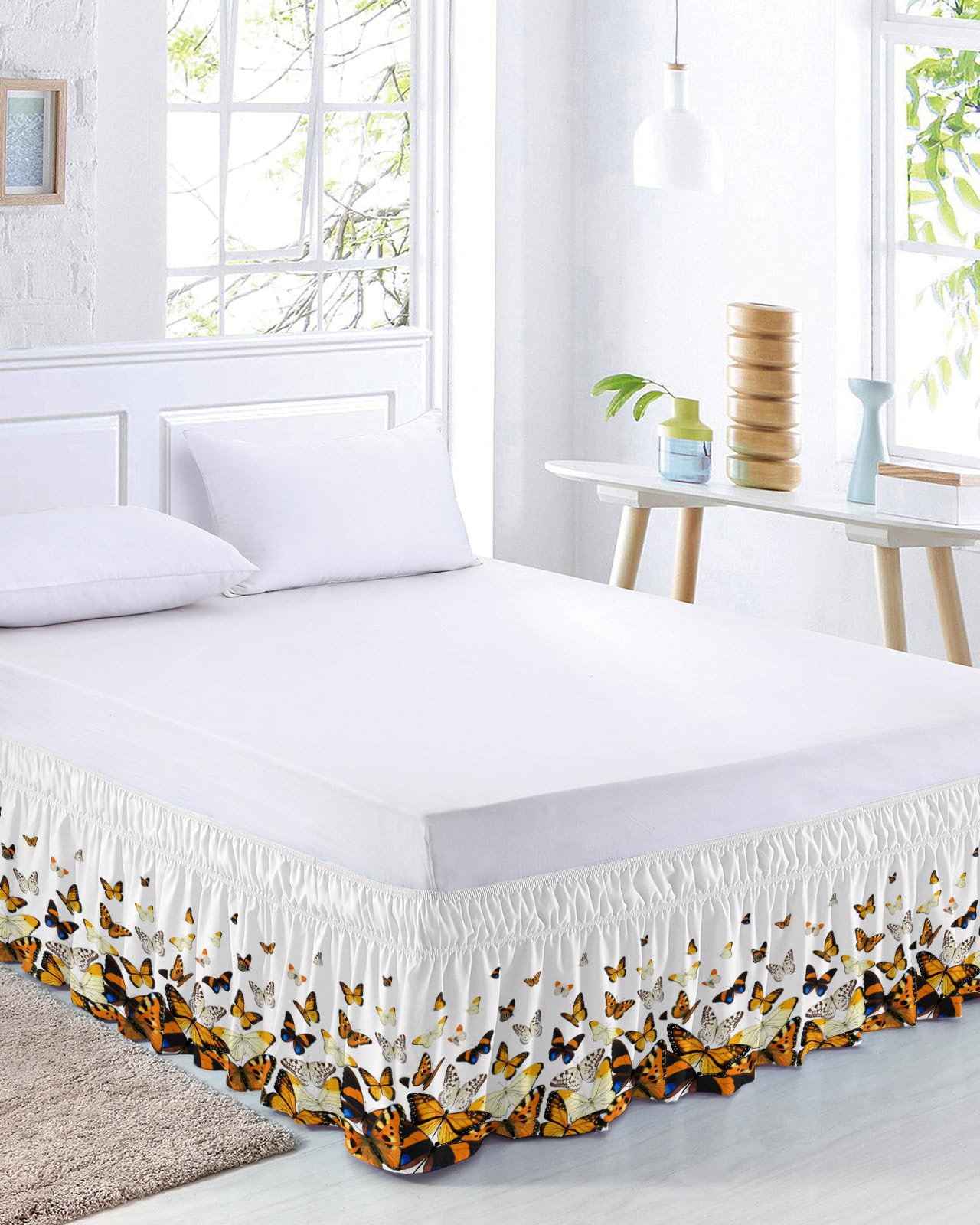 18 inch king bed skirt