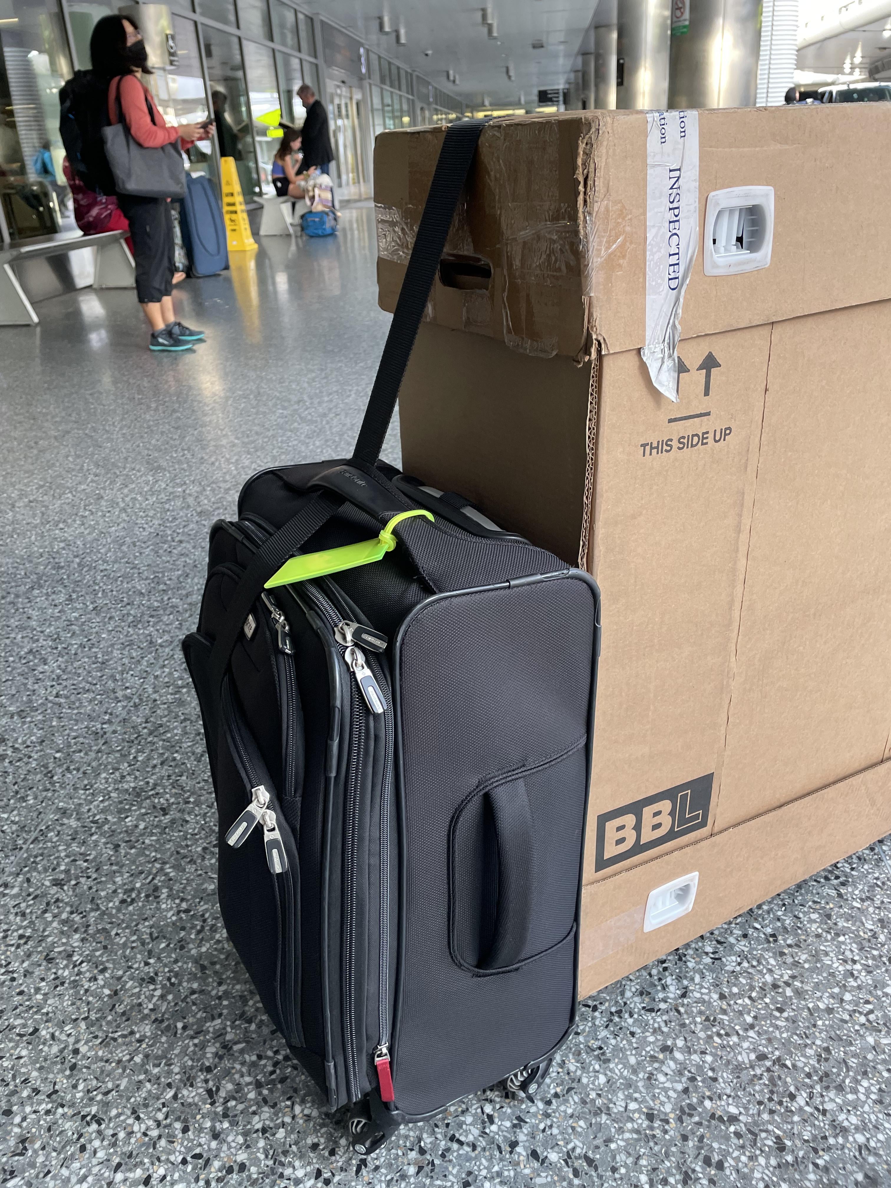 bike box nice airport