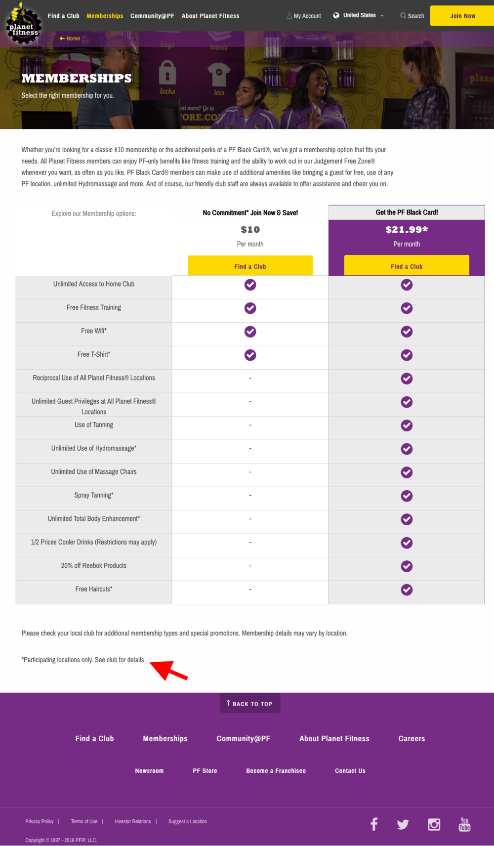 planet fitness membership cost