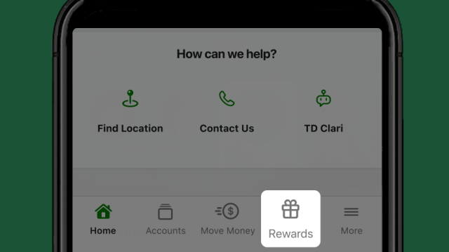 td bank rewards