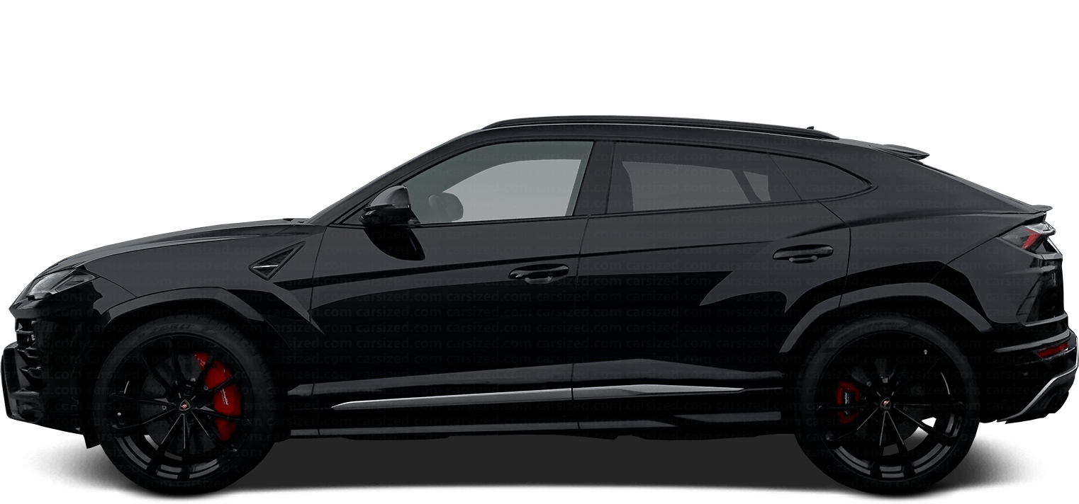 lamborghini urus side view