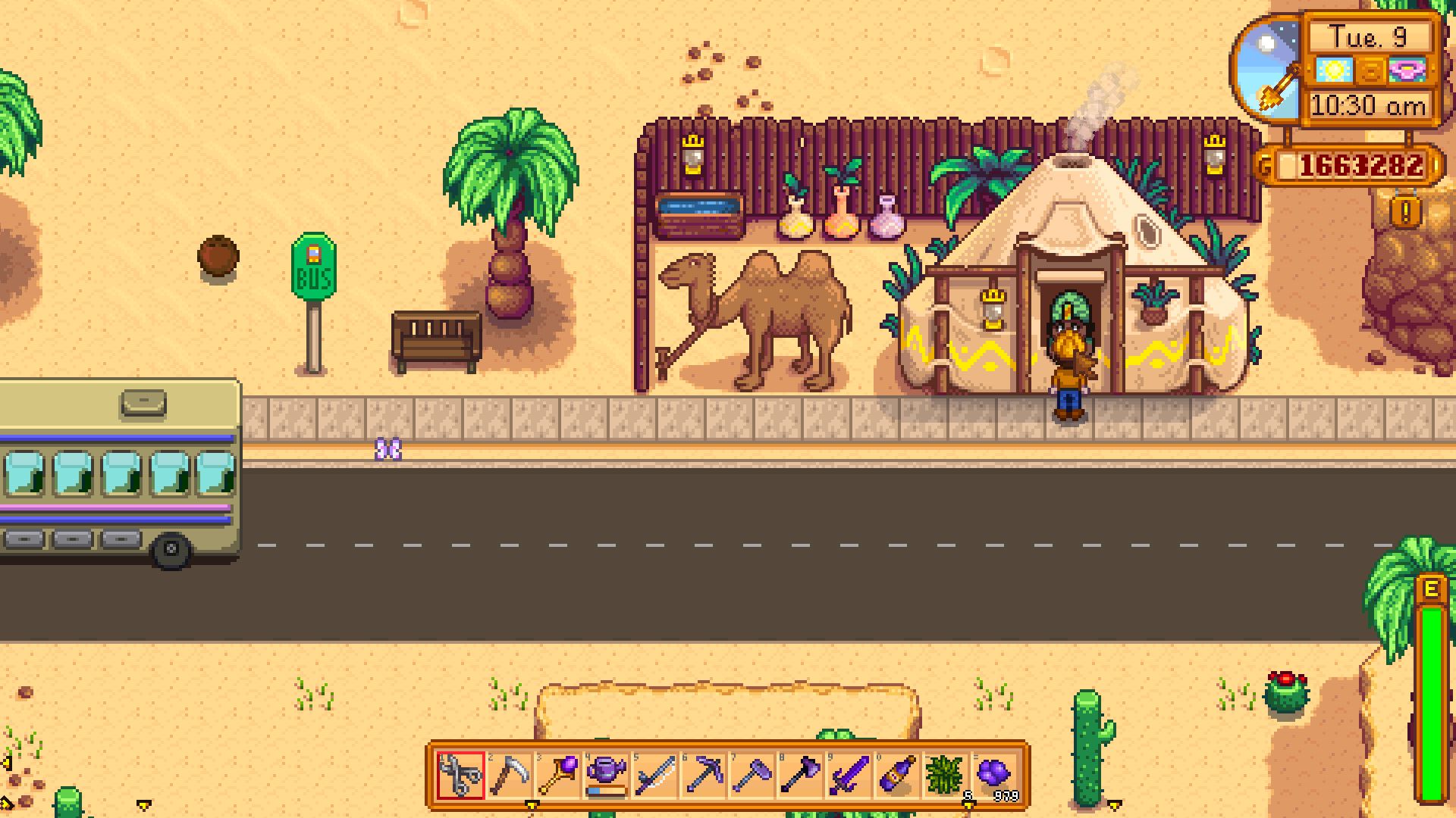 how to unlock the desert stardew