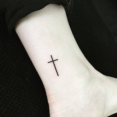 cross tattoo designs simple