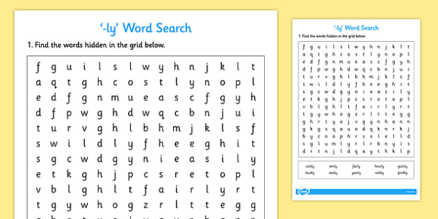 6 letter words ending with ly