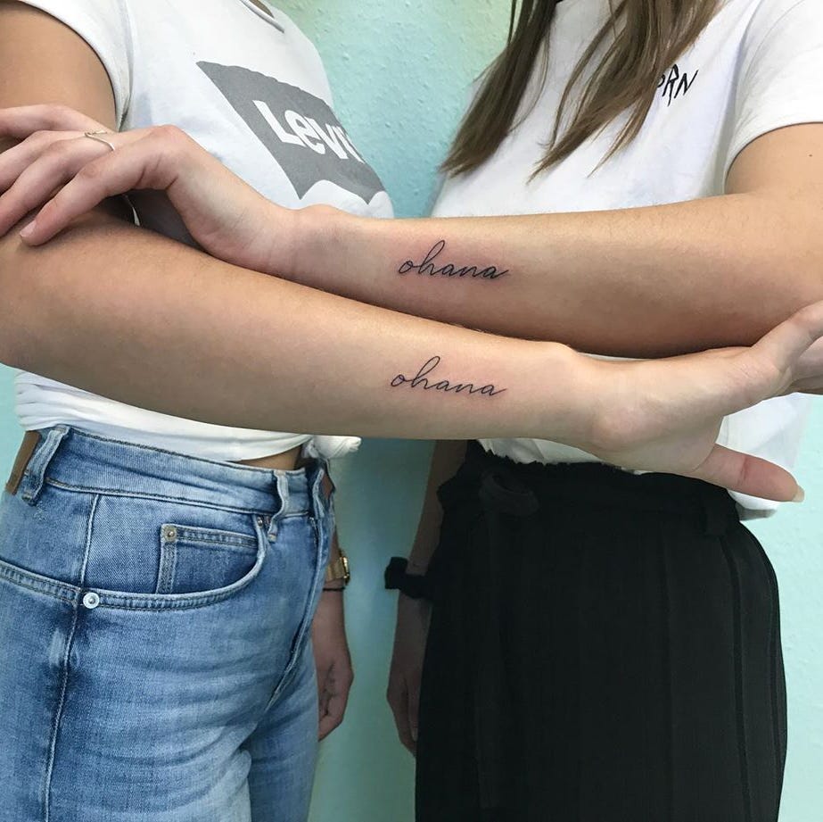 sentimental good friend tattoos