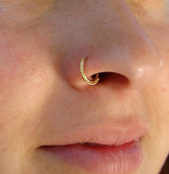 cute nose hoops