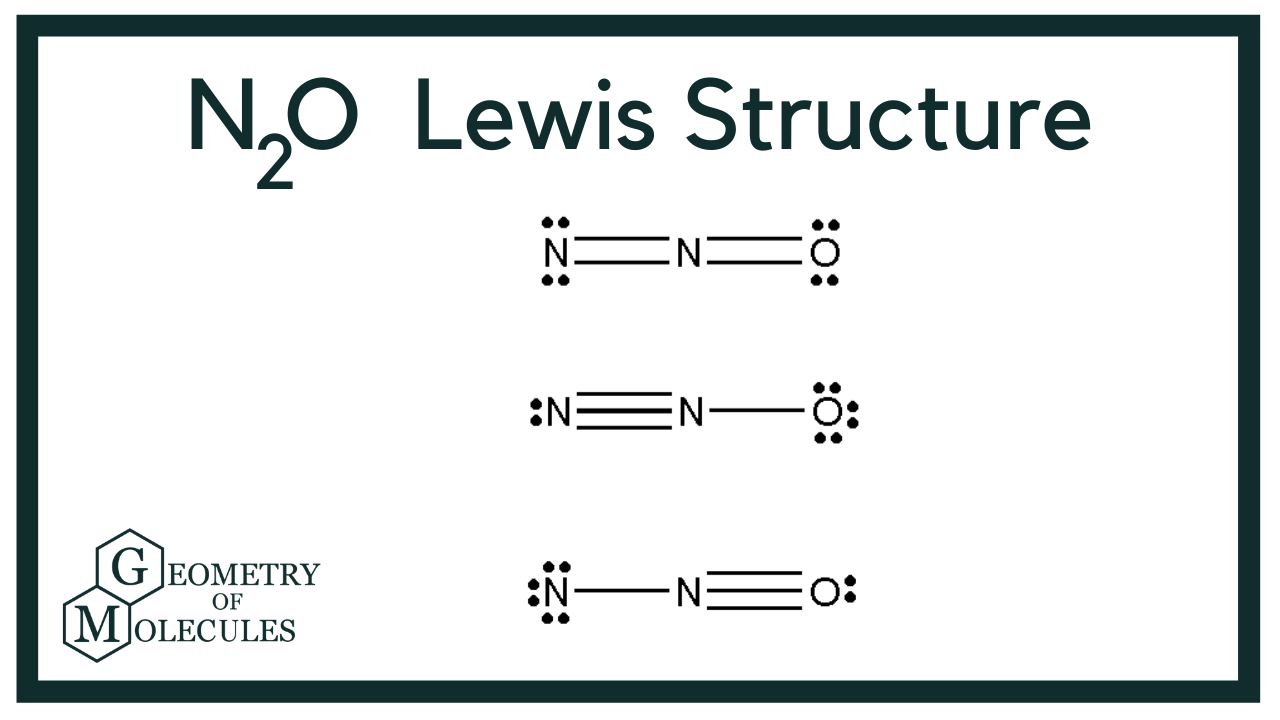 n2o lewis dot