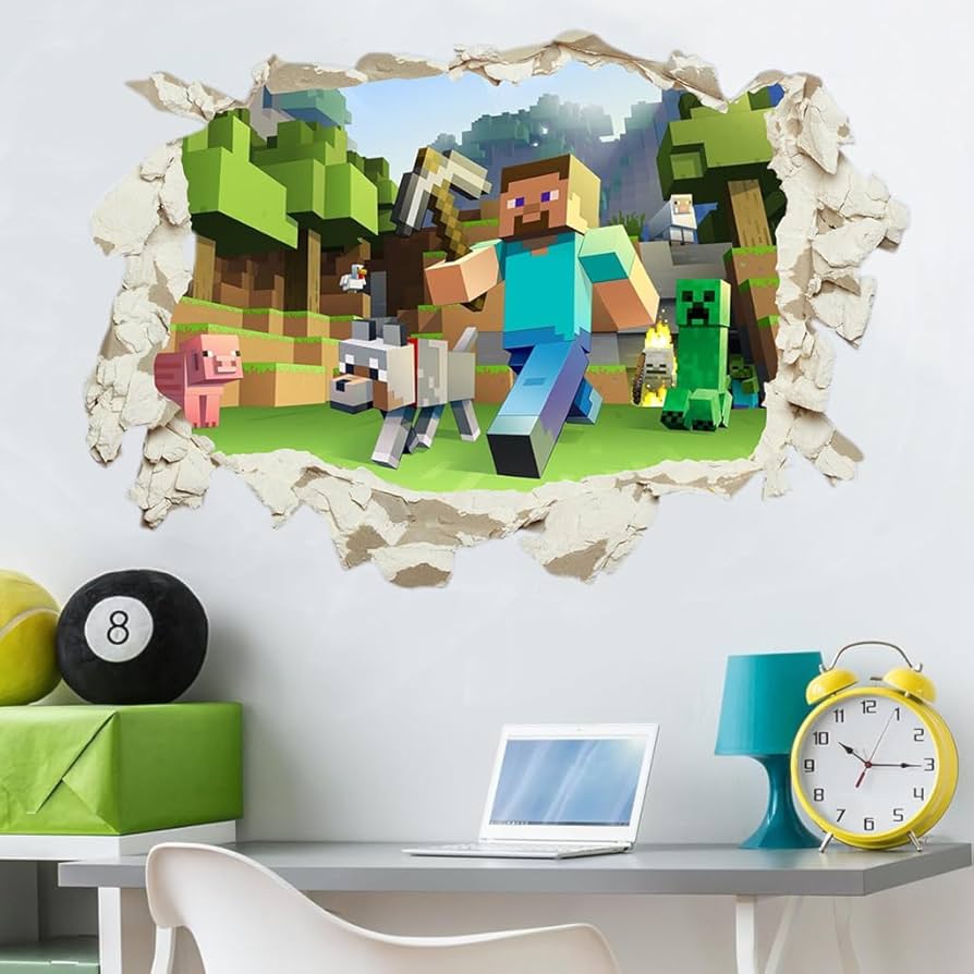 minecraft wall decor