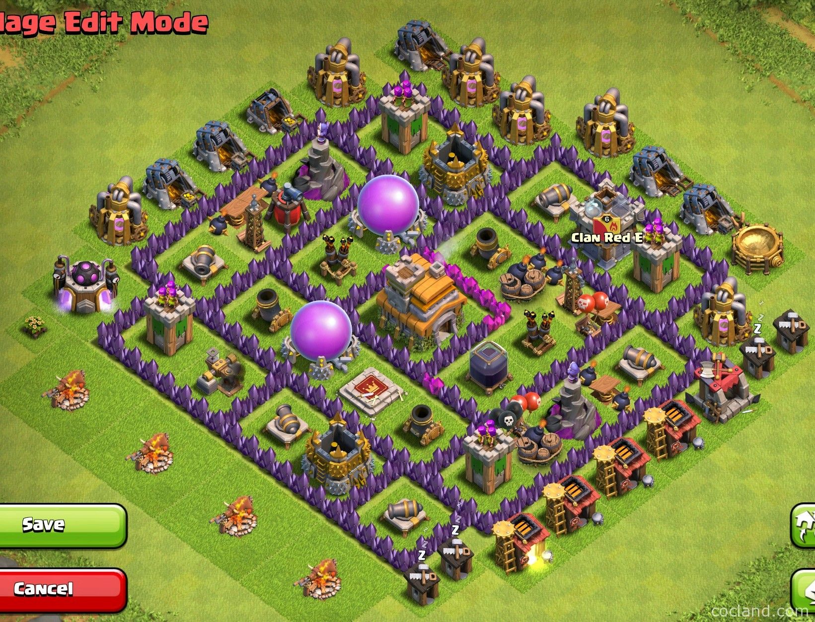 best clash of clans village layout