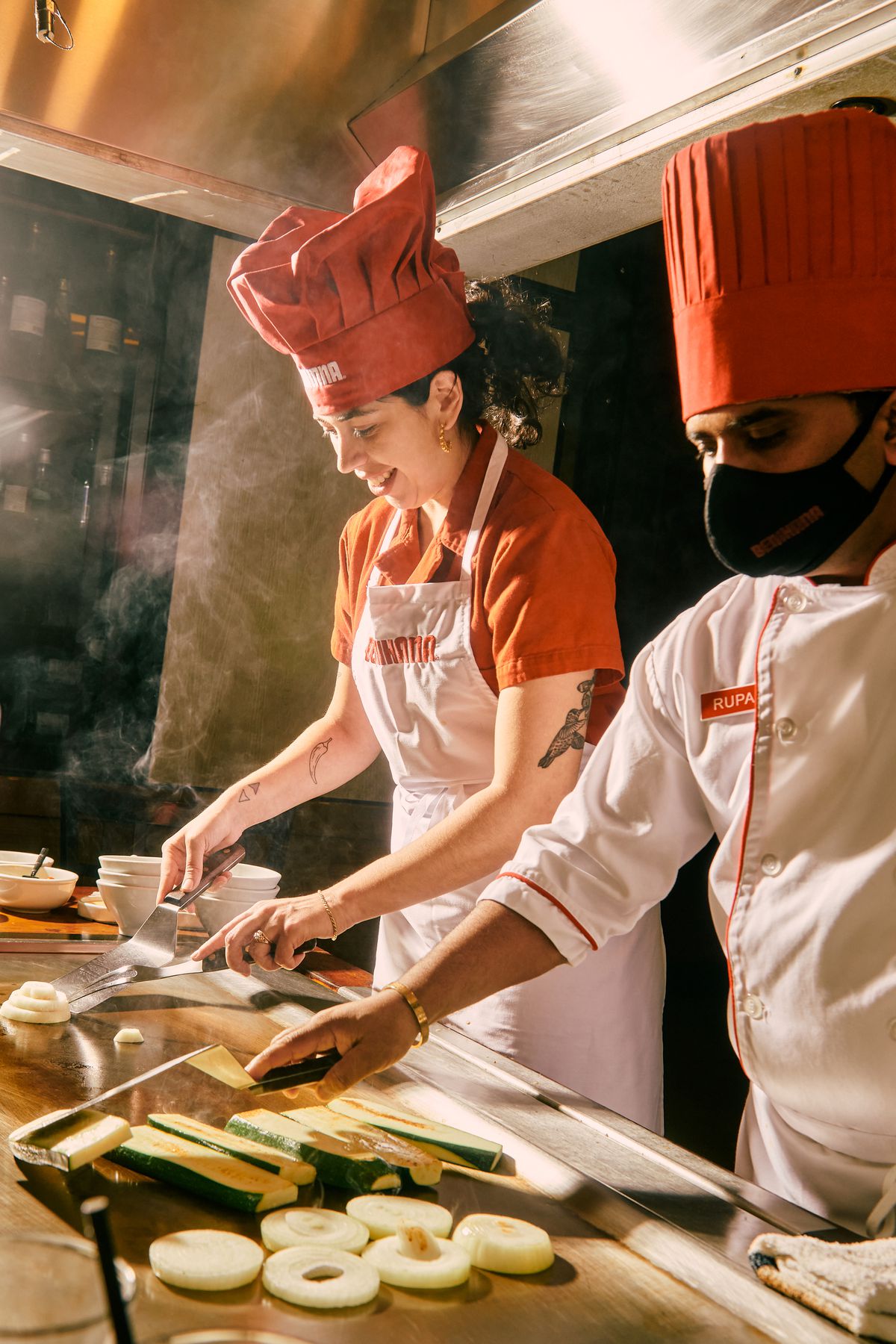 how long do benihana chefs train