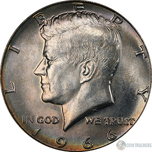 what is the value of a 1966 half dollar