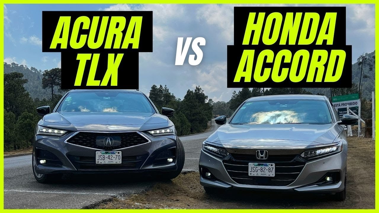 acura tlx vs honda accord 2018