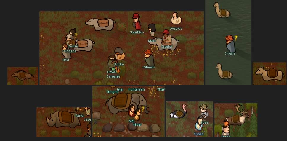 rimworld pack animals