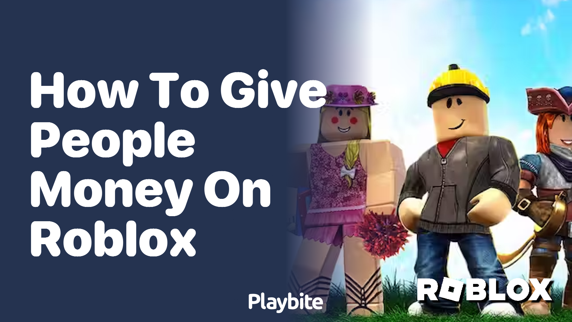 how to give people money on roblox