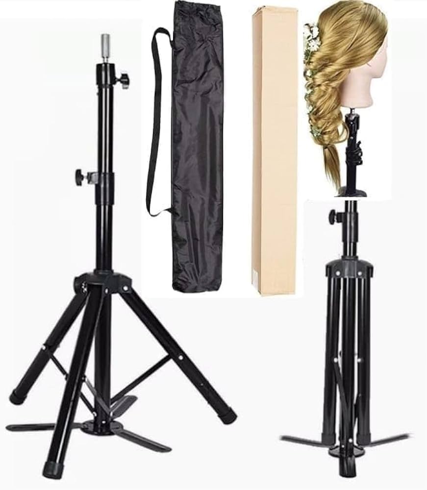 hair dummy with stand