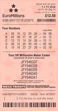 euromillions numbers how many