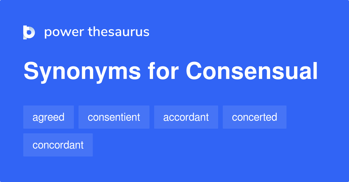 consensual synonym