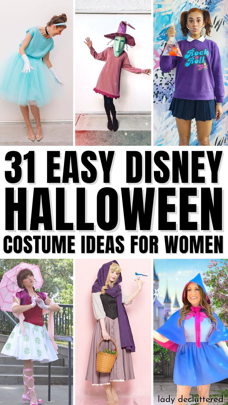 easy disney costumes for adults