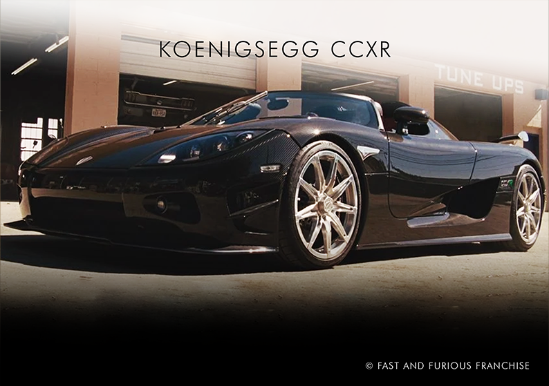 koenigsegg ccxr fast and furious