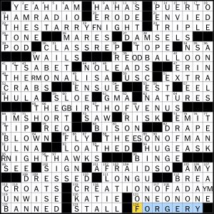 eclipsed crossword clue